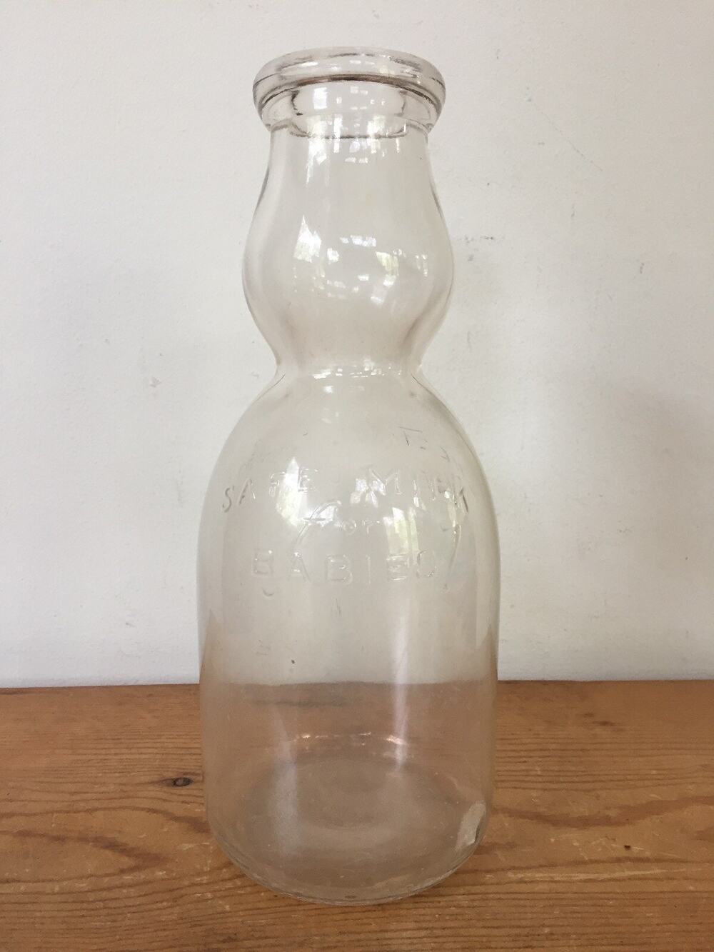 Vtg Chestnut Farm Chevy Chase Maryland Dairy Milk Bottle Cream Top Washington DC